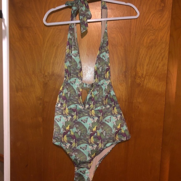 MODCLOTH Tropics One-Piece Swimsuit plus size 2x - Picture 3 of 5